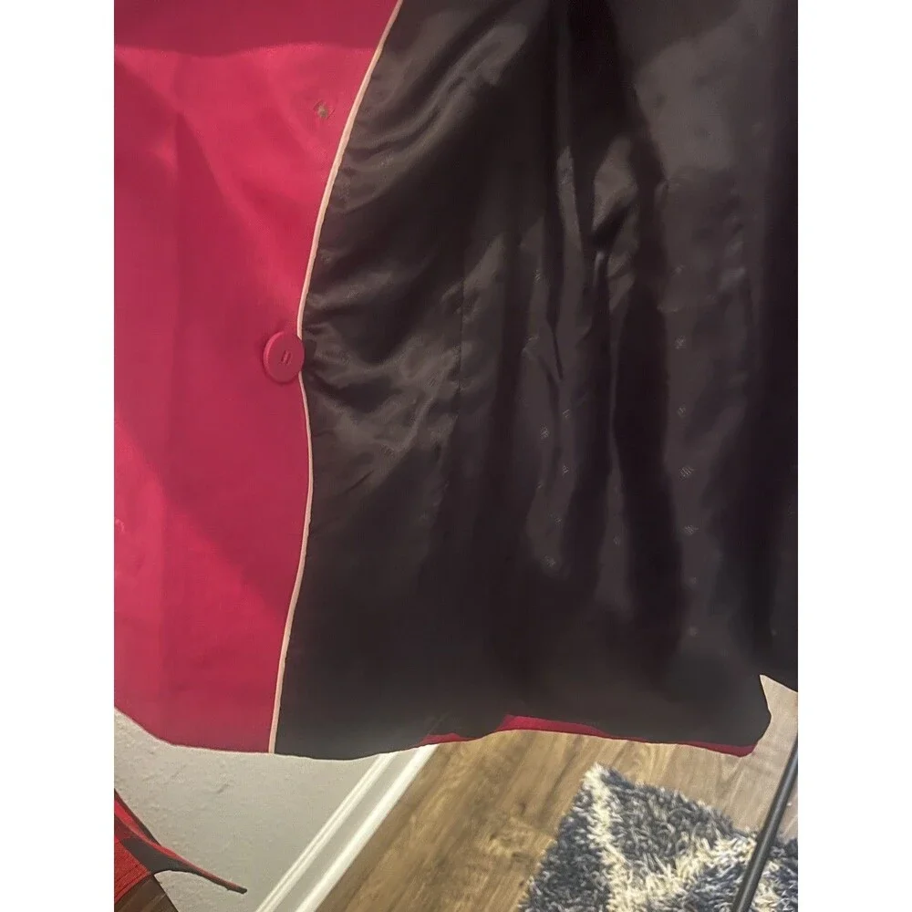 BANANA REPUBLIC Pink Tailored Jacket Size m - Picture 13 of 16